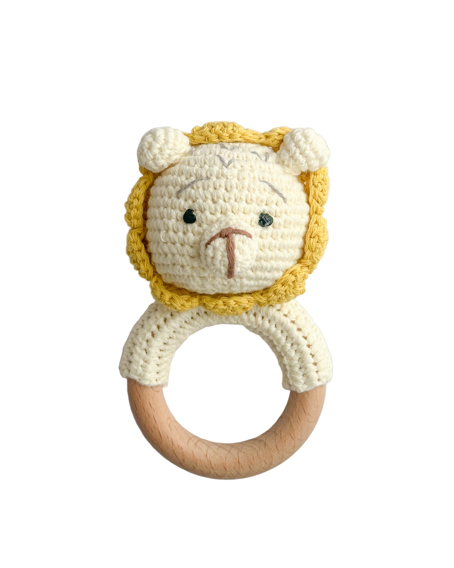 Lion Crochet Rattler