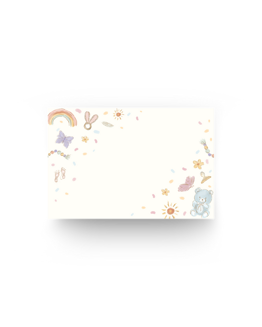 Set of Mini Note Cards - D