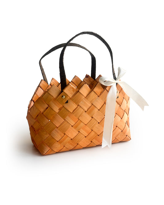Wicker Cane Basket