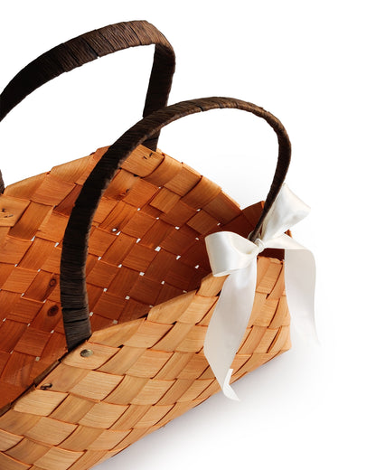 Wicker Cane Basket