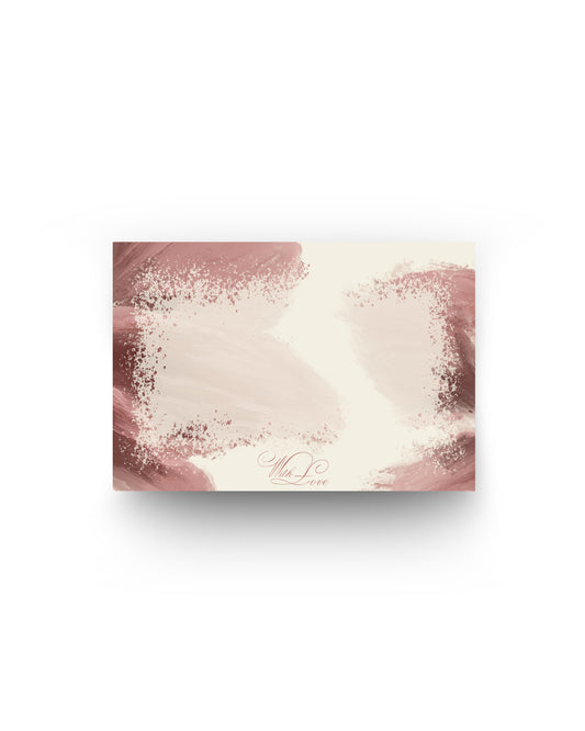 Set of Mini Note Cards - A