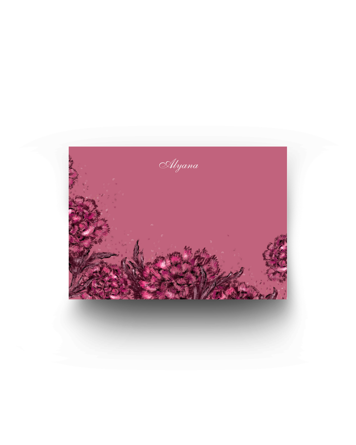 Set of Mini Note Cards - A