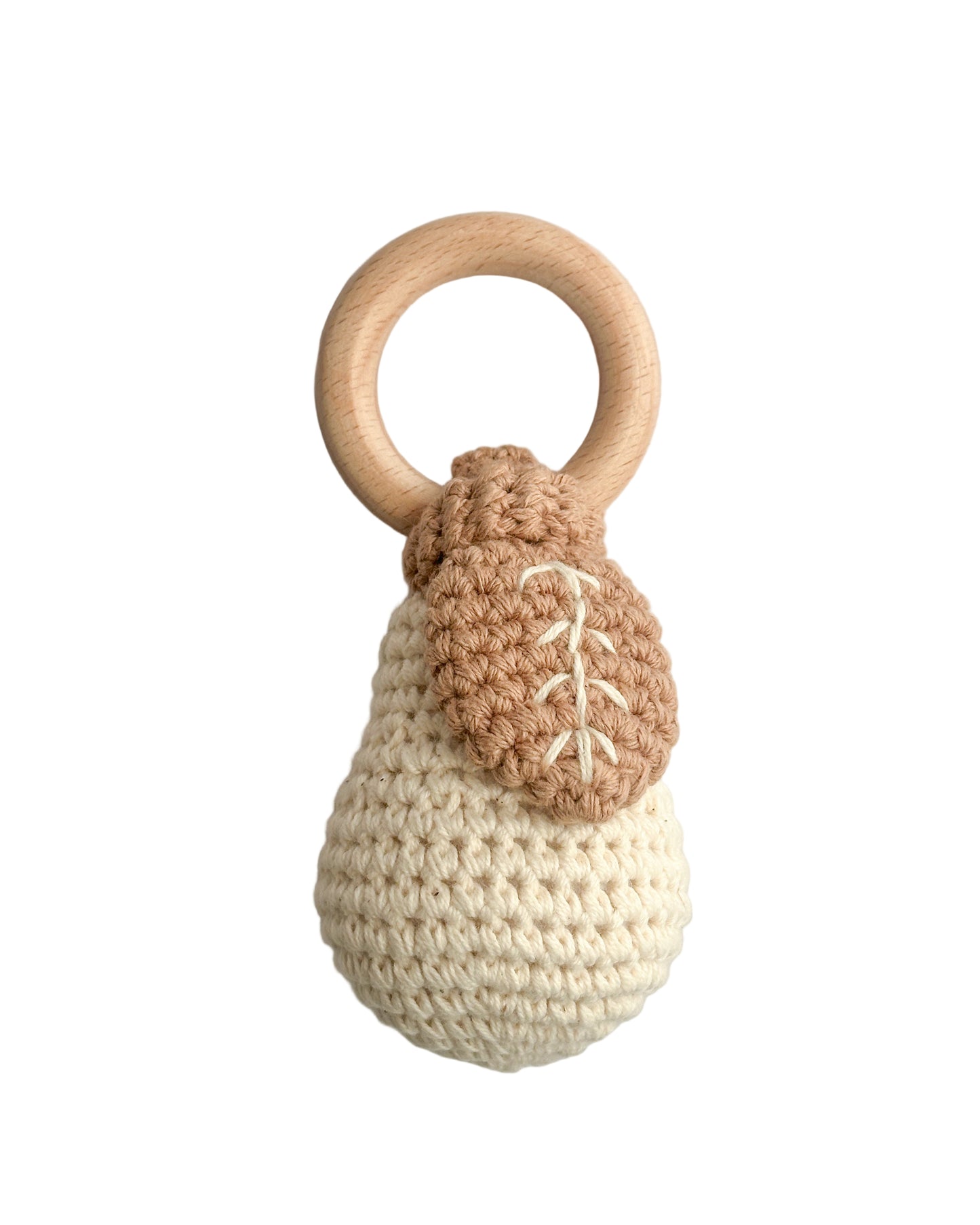 Pear Crochet Rattler