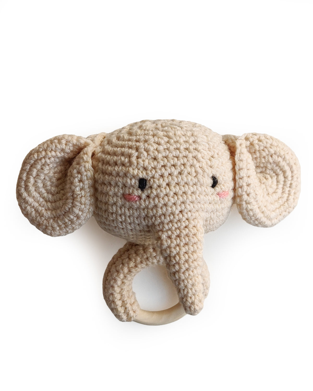 Elephant Crochet Rattler