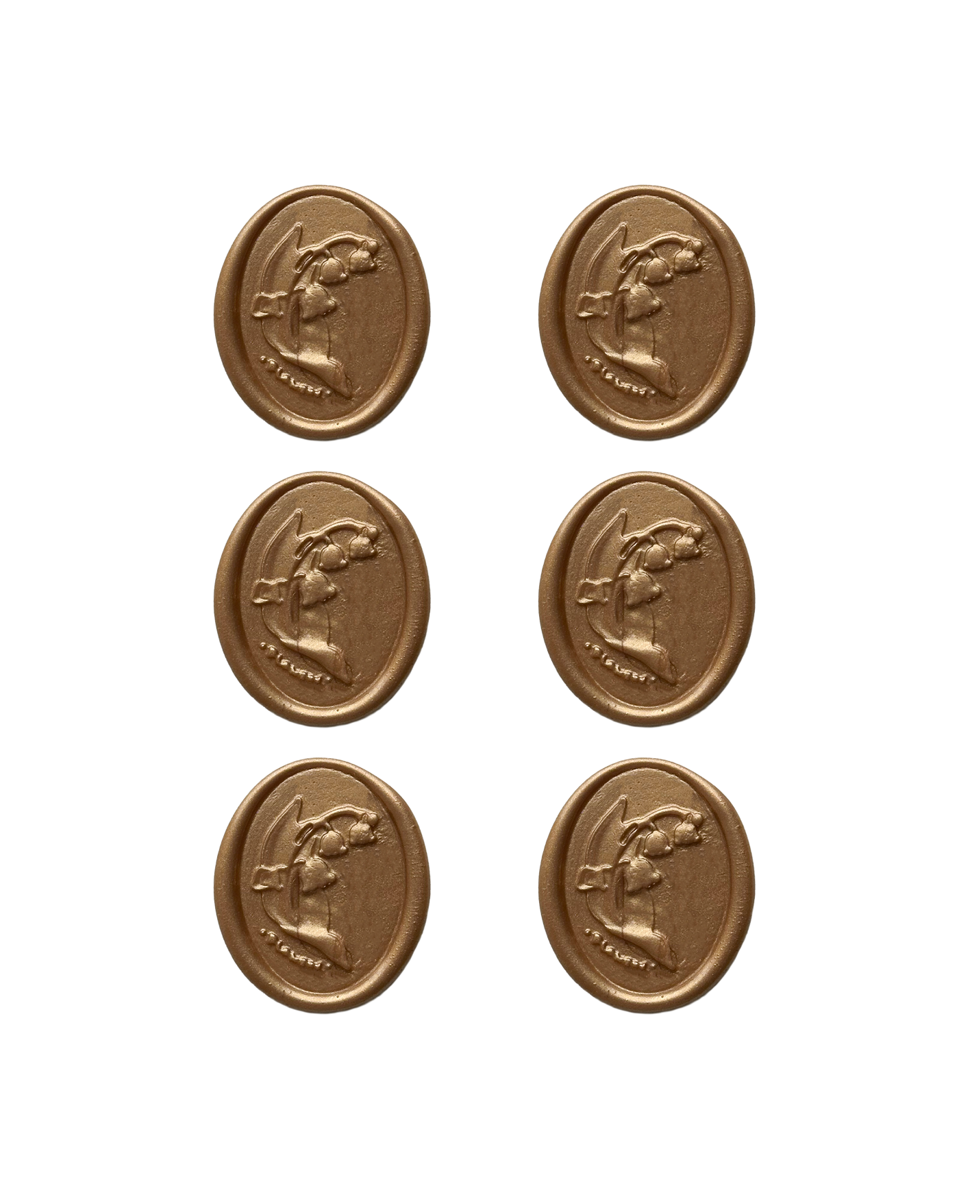 Wax Seals - Gold Bloom