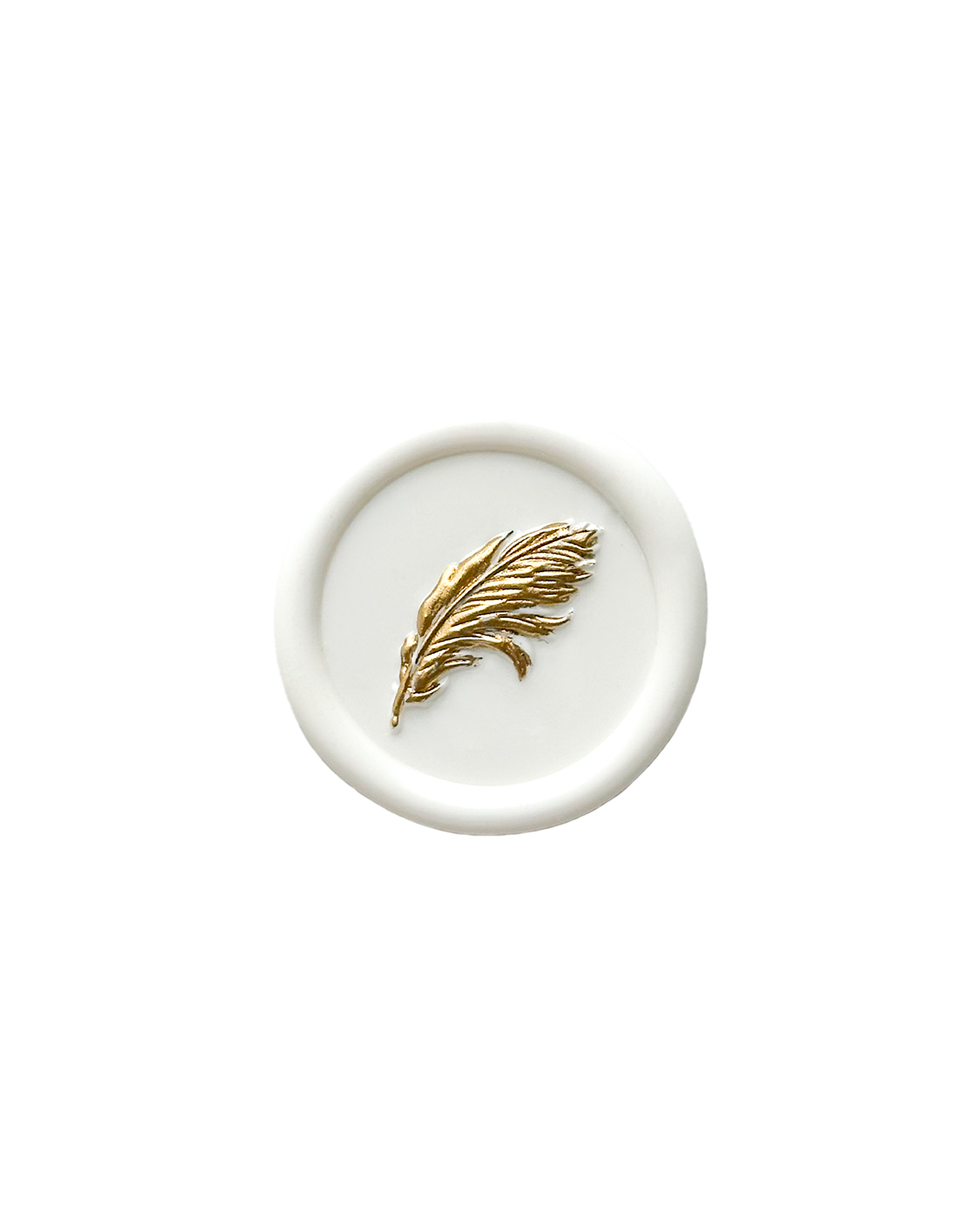 Wax Seals Gold Feather Vel Ash Wax seals gold feather vel ash