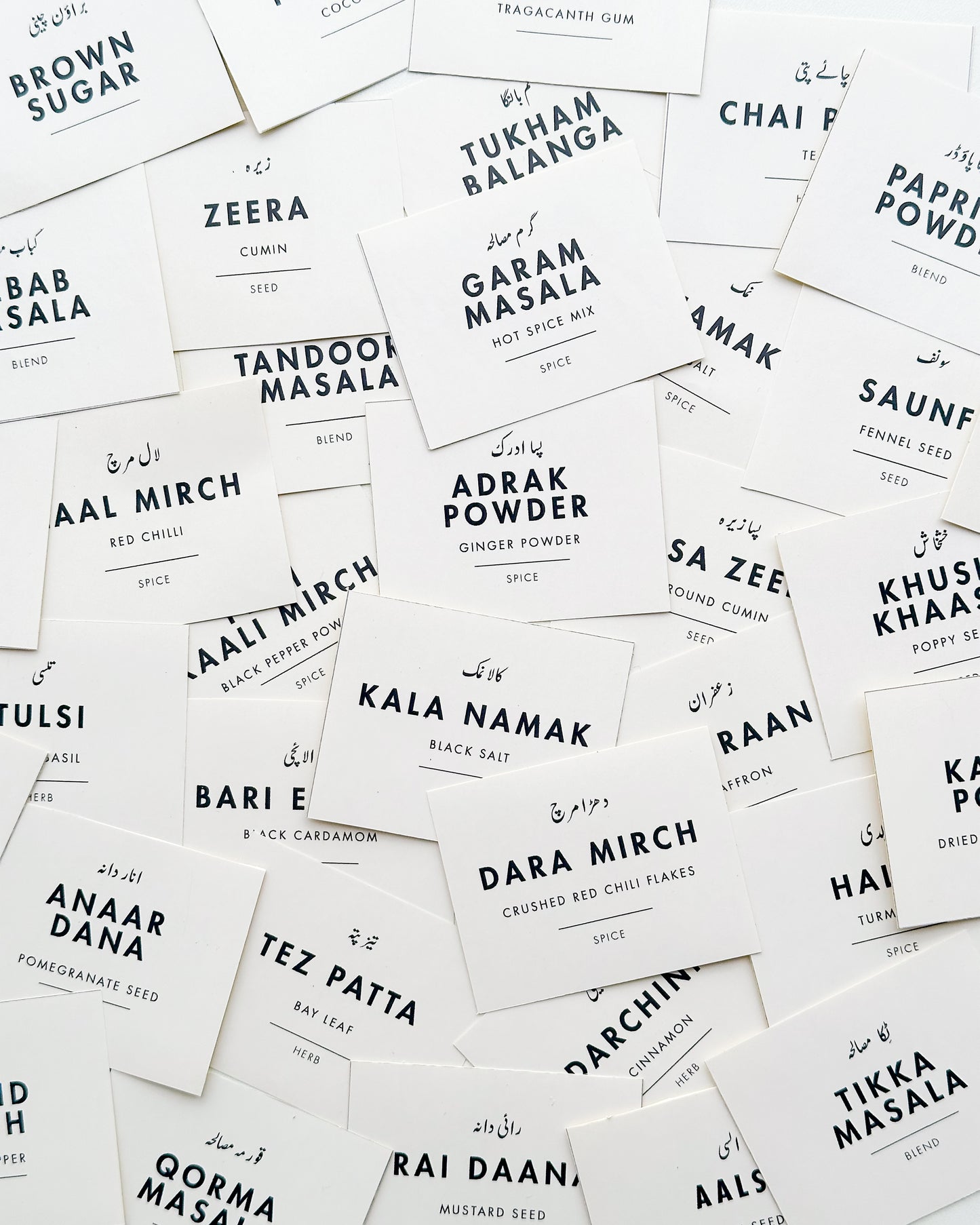 Kitchen Spice & Pantry Label Collection