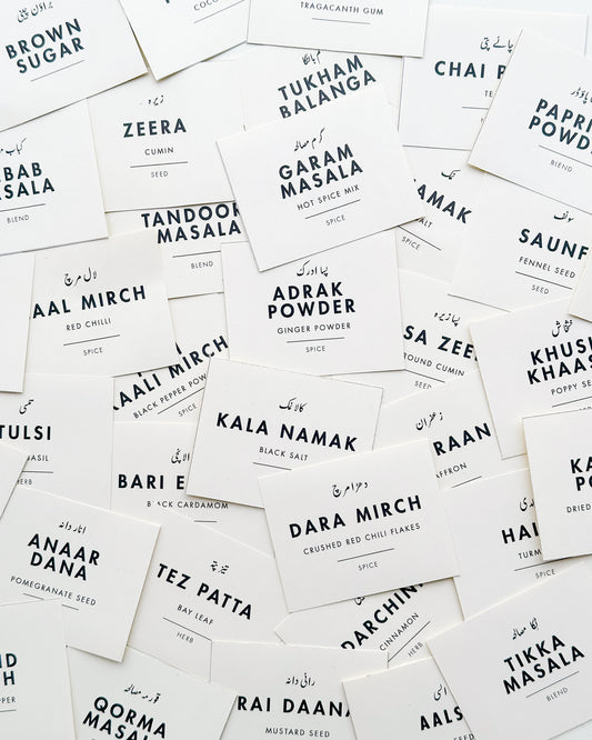 Kitchen Spice & Pantry Label Collection