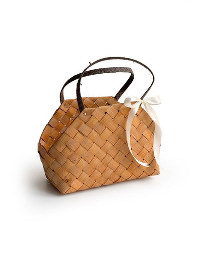 Wicker Cane Basket